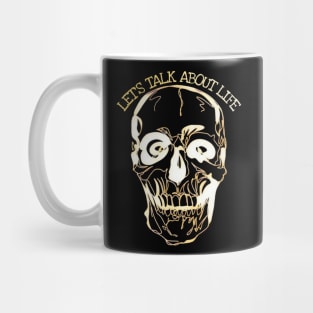 Scull, sarcastic, let's talk about it Mug